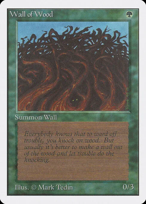 Wall of Wood