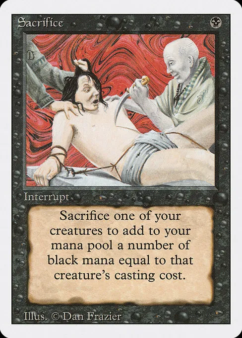 Sacrifice