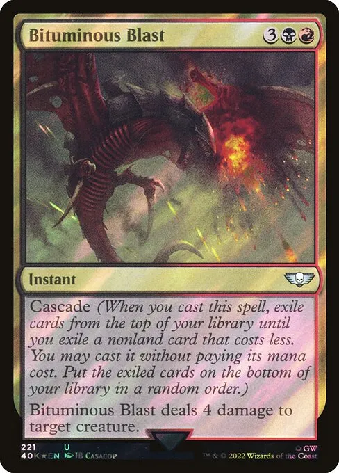 Bituminous Blast