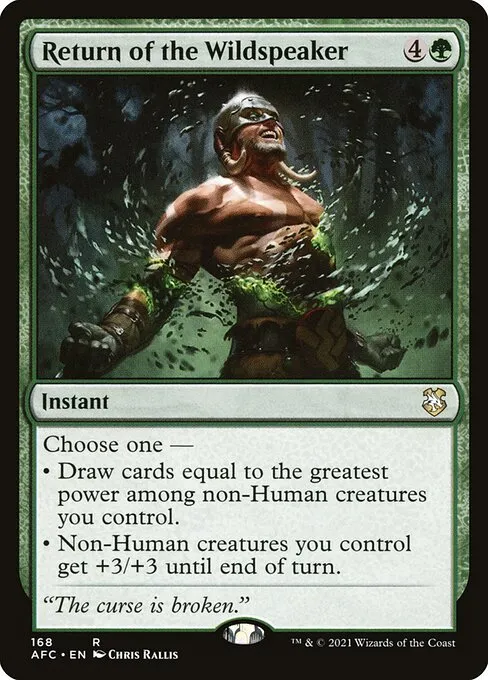 Return of the Wildspeaker