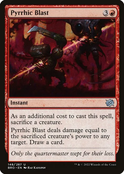 Pyrrhic Blast