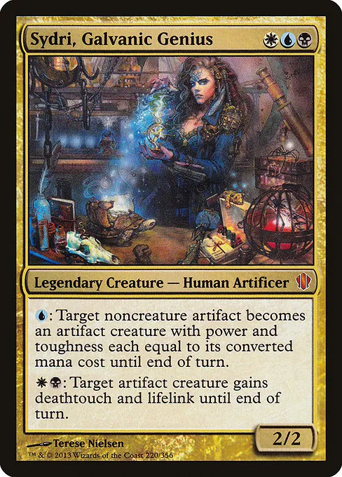Sydri, Galvanic Genius