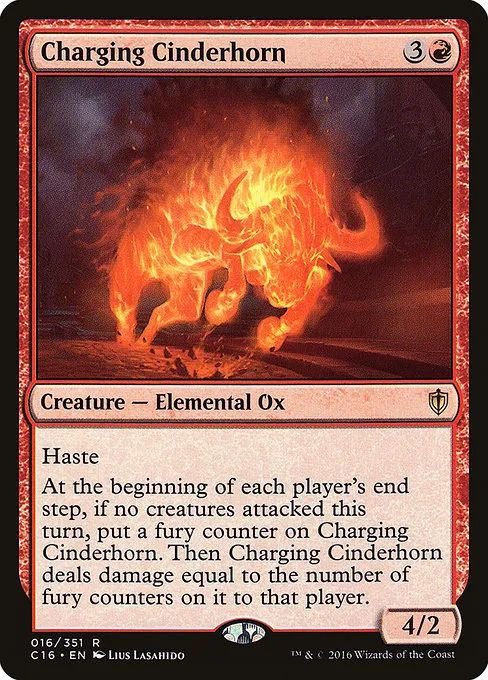 Charging Cinderhorn