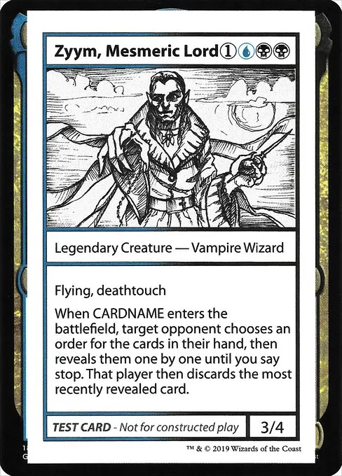 Zyym, Mesmeric Lord