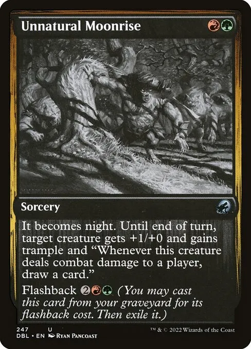 Unnatural Moonrise