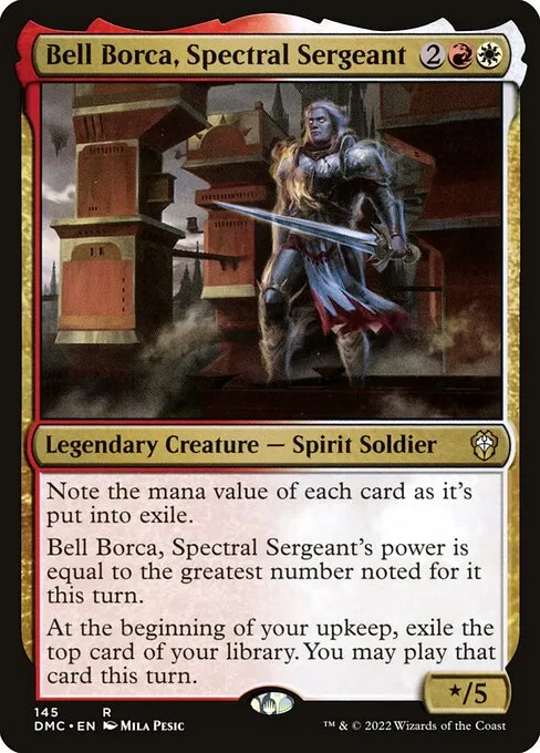 Bell Borca, Spectral Sergeant