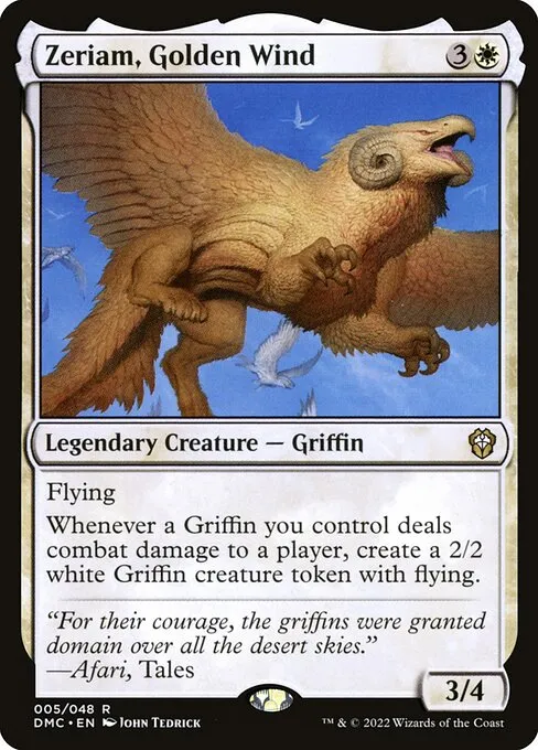 Zeriam, Golden Wind