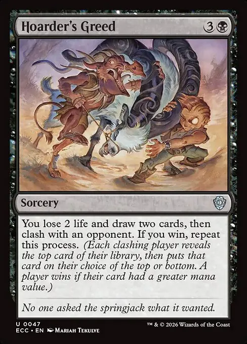 Hoarder's Greed