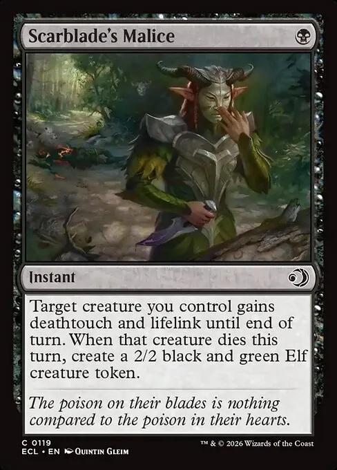 Scarblade's Malice