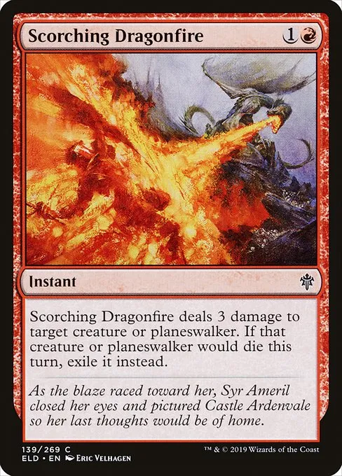 Scorching Dragonfire
