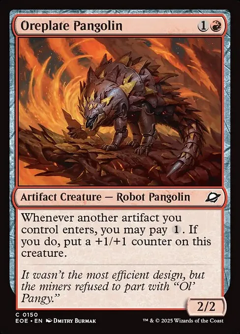 Oreplate Pangolin