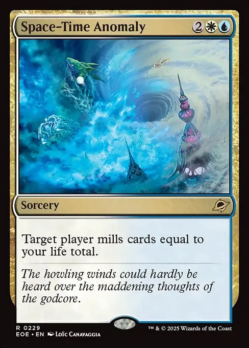 Space-Time Anomaly