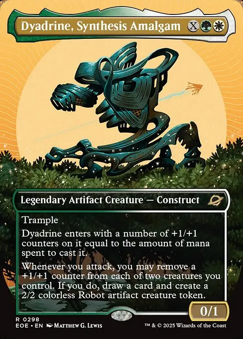 Dyadrine, Synthesis Amalgam