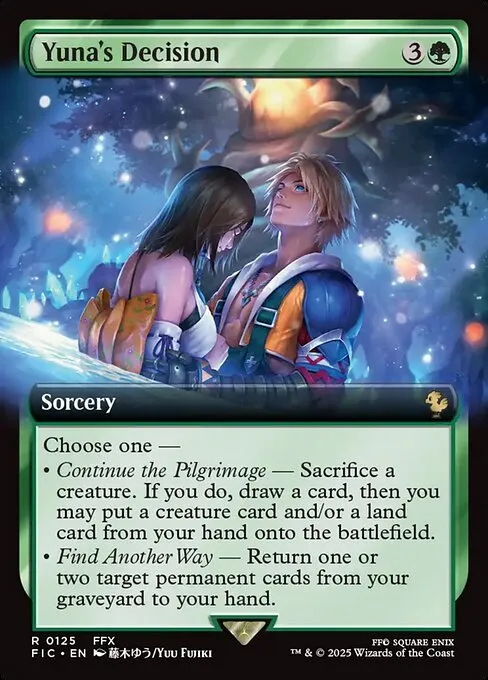 Yuna's Decision