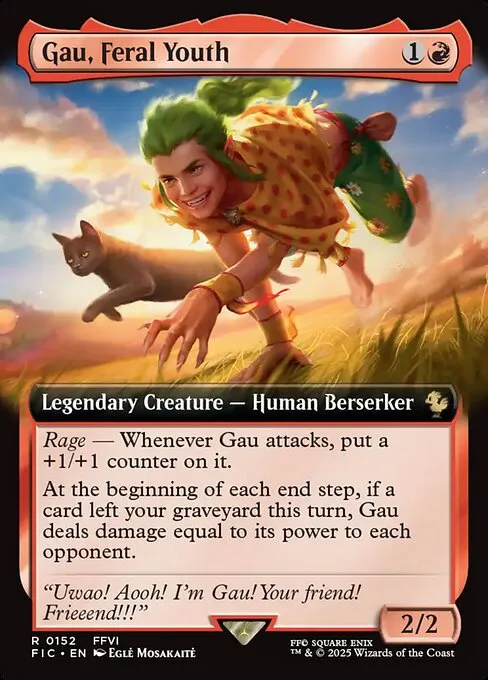 Gau, Feral Youth