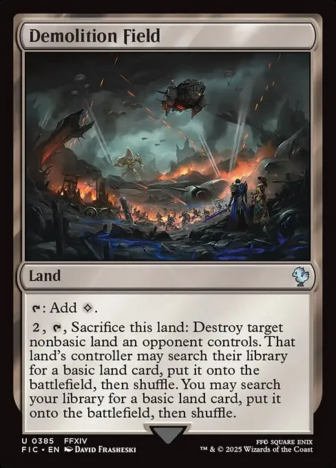 Demolition Field