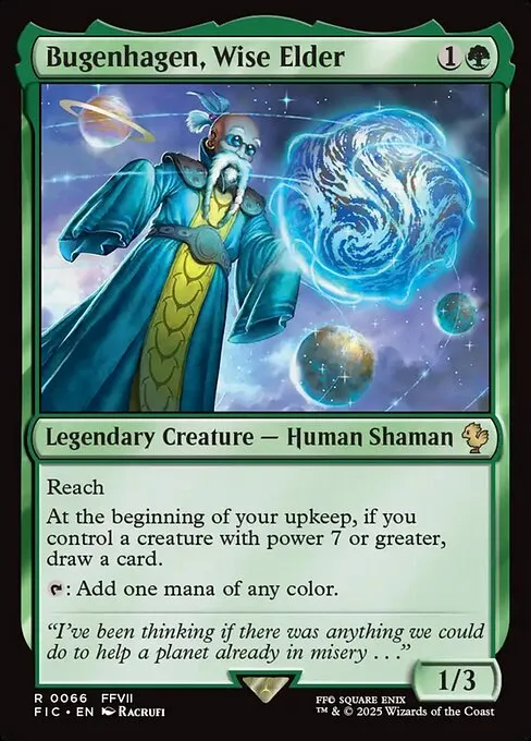Bugenhagen, Wise Elder