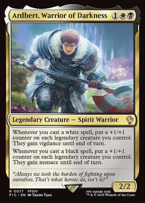 Ardbert, Warrior of Darkness