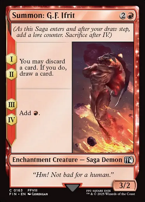 Summon: G.F. Ifrit