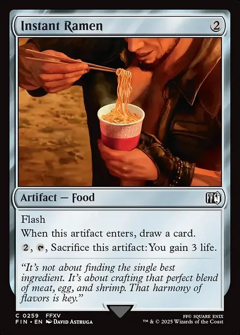 Instant Ramen