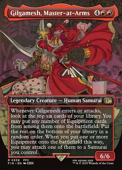 Gilgamesh, Master-at-Arms