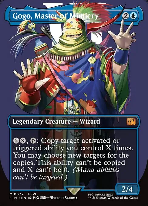 Gogo, Master of Mimicry
