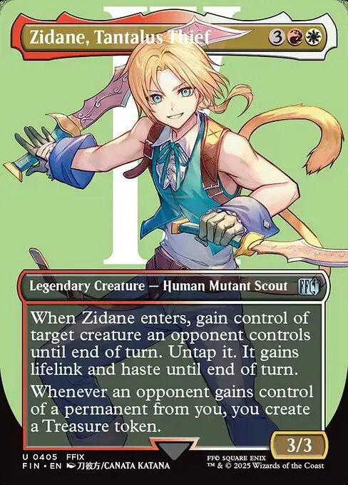 Zidane, Tantalus Thief