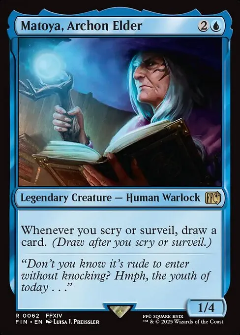 Matoya, Archon Elder
