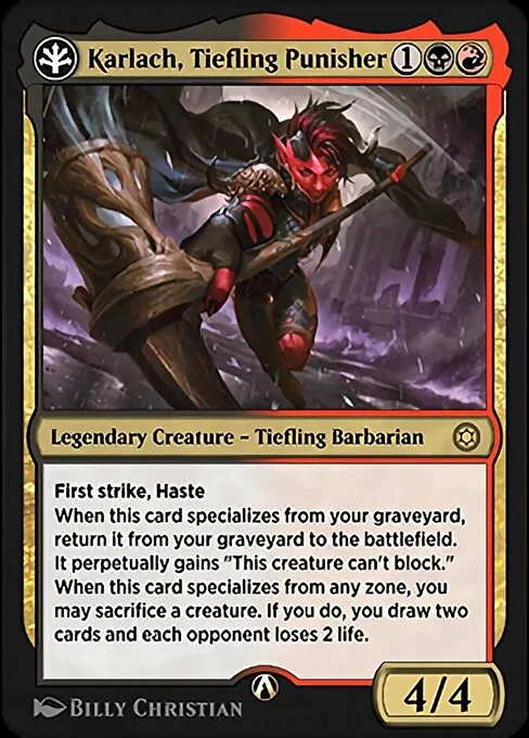 Karlach, Tiefling Punisher