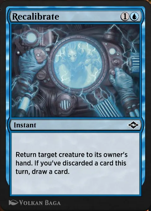 Recalibrate