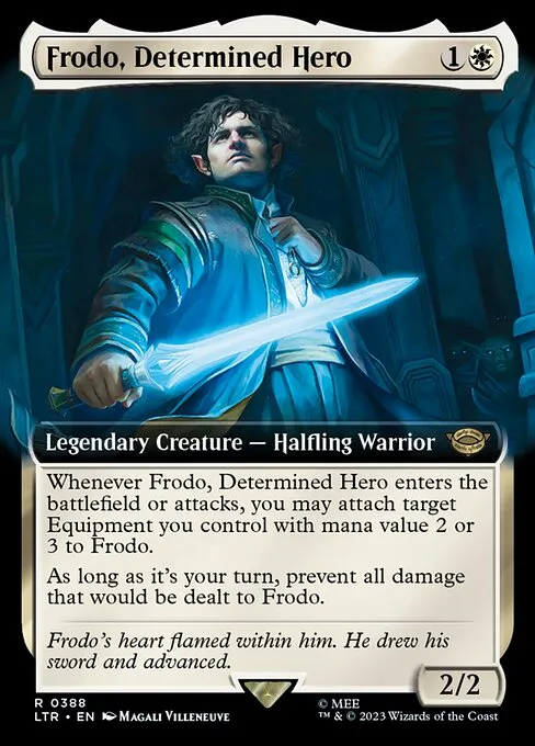 Frodo, Determined Hero