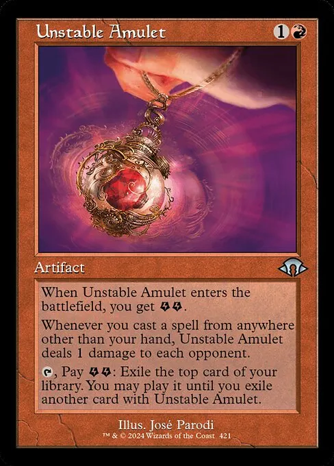 Unstable Amulet