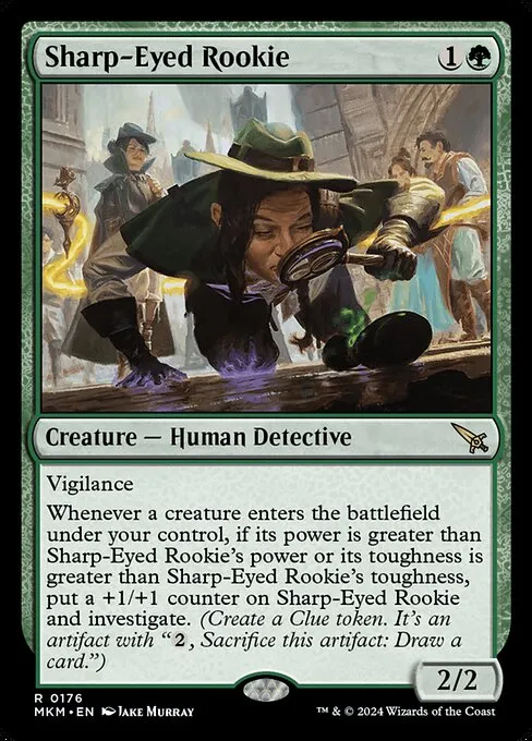 Sharp-Eyed Rookie