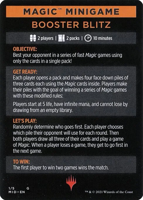 Booster Blitz