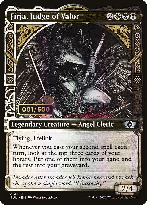 Firja, Judge of Valor