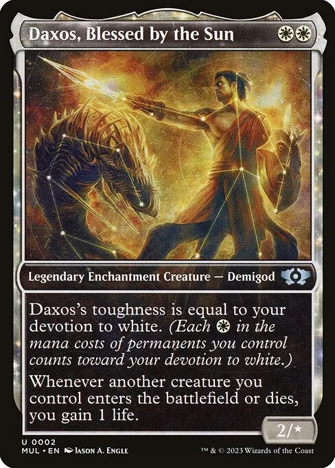 Daxos, Blessed by the Sun