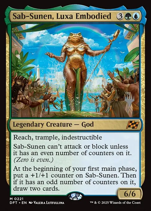 Sab-Sunen, Luxa Embodied