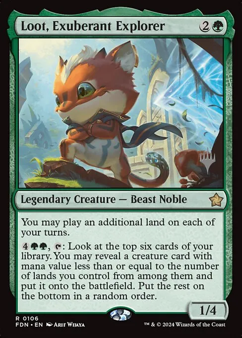 Loot, Exuberant Explorer