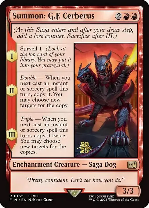 Summon: G.F. Cerberus