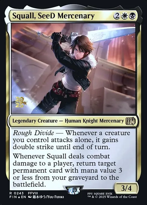 Squall, SeeD Mercenary