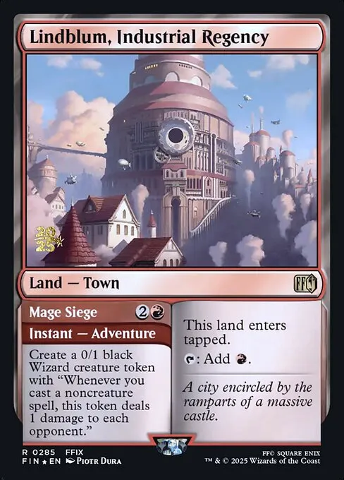 Lindblum, Industrial Regency // Mage Siege