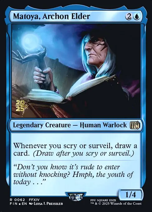 Matoya, Archon Elder