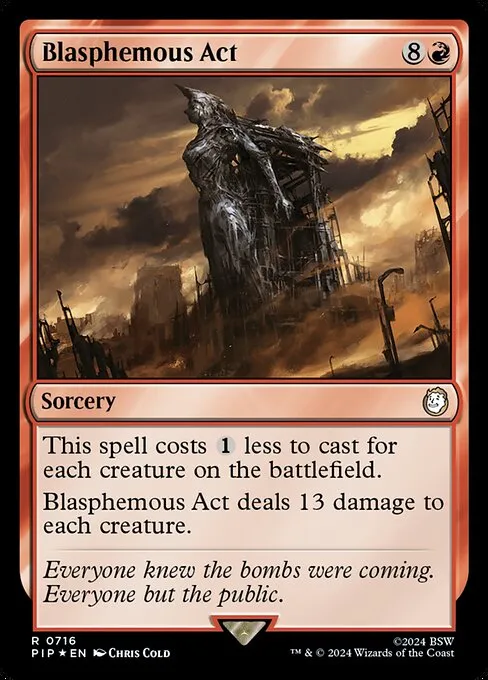 Blasphemous Act