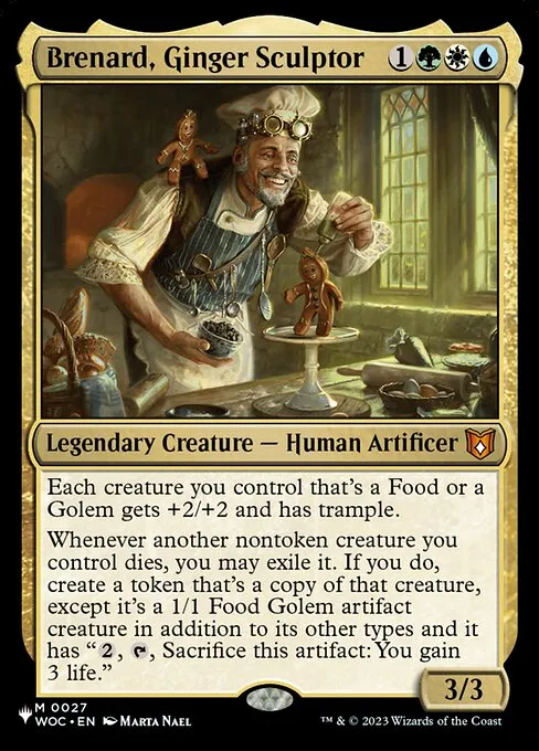 Brenard, Ginger Sculptor