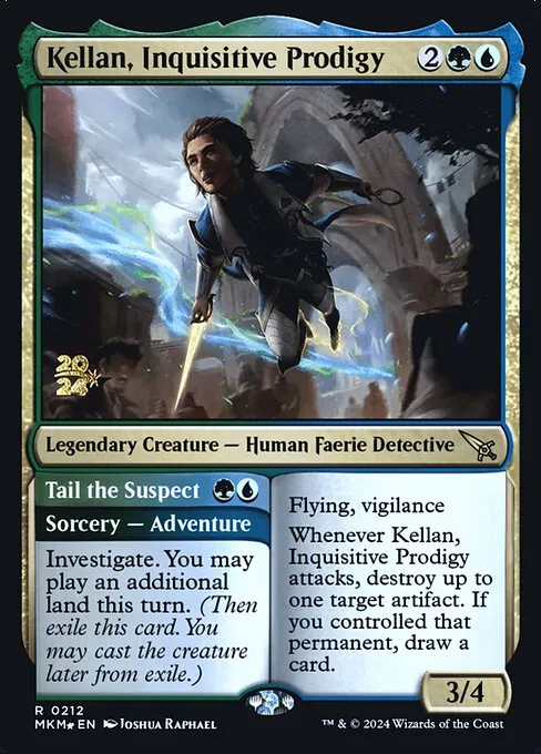 Kellan, Inquisitive Prodigy // Tail the Suspect