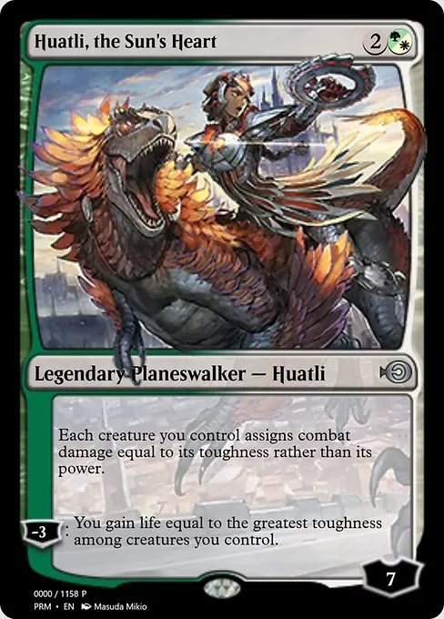 Huatli, the Sun's Heart
