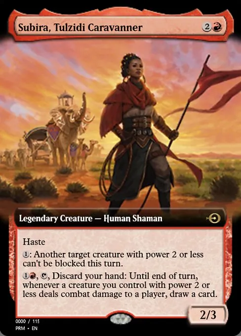 Subira, Tulzidi Caravanner