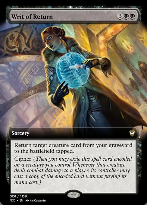 Writ of Return