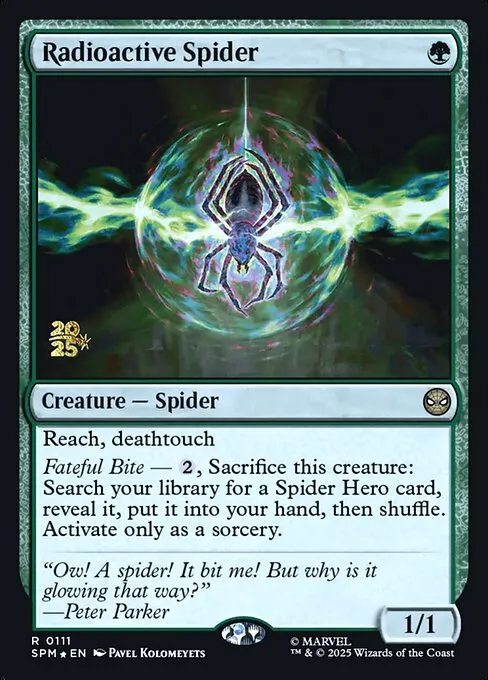 Radioactive Spider