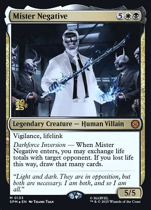 Mister Negative